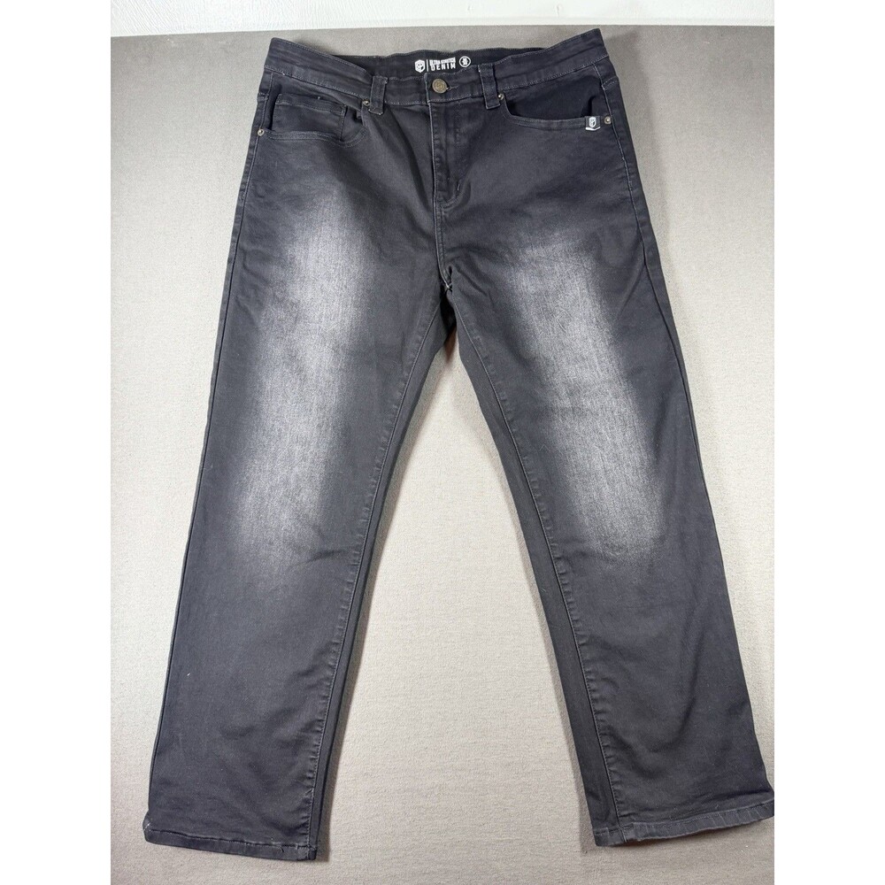 Born Primitive Jeans Mens 38x30 Black Washed Ultra Stretch Casual Performance